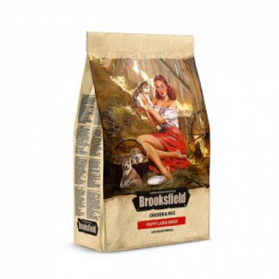 Brooksfield Puppy Large Сухой корм для щенков крупных пород (Курица и Рис)